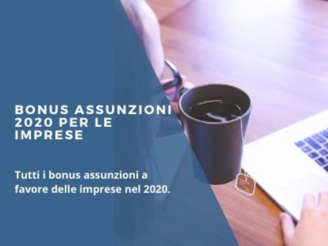 IL BONUS CONTRIBUTIVO AL 100% PER TUTTE LE NUOVE ASSUNZIONI